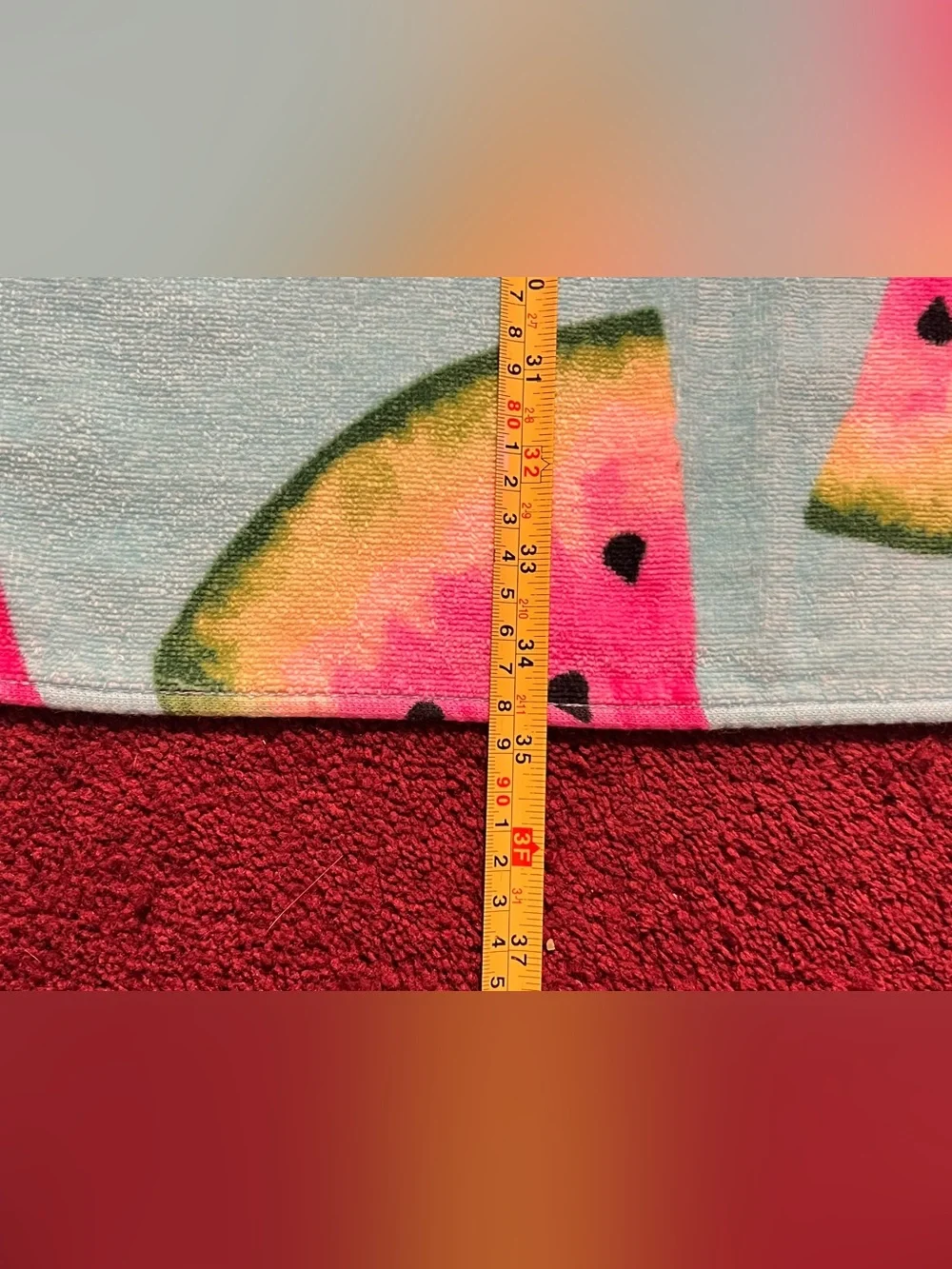 Juicy Couture Summer Watermelon Beach Towel